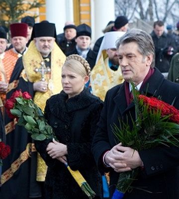 Віктор Ющенко і Юлія Тимошенко