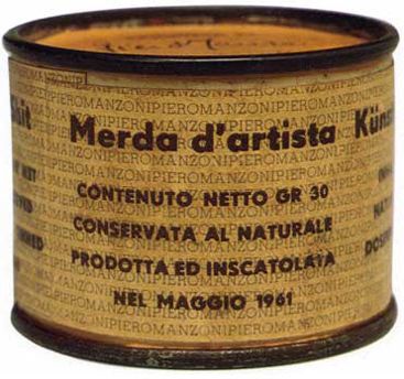Merda d’Artista (Лайно художника) П’єро Манцоні