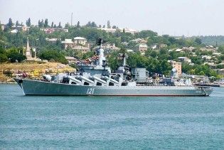 На флагмані Чорноморського флоту РФ стався вибух