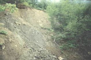 Зсув ґрунту на Херсонщині