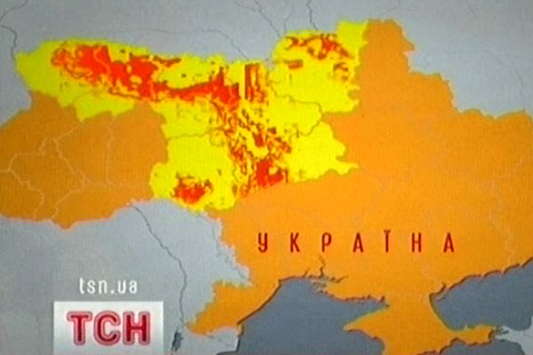 Мапа радіації