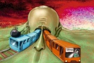 Бельгійський журнал вибачився за карикатуру про вибухи в московському метро