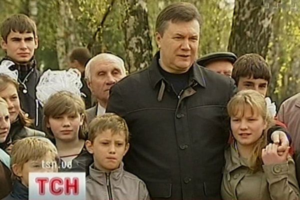 Віктор Янукович з дітьми