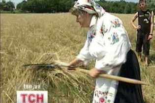 У Пирогові навчали жнецькій майстерності