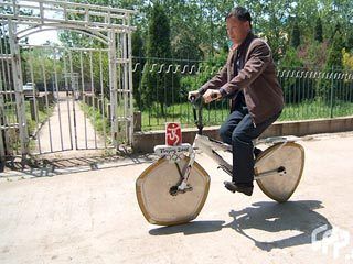 незвичайний велосипед