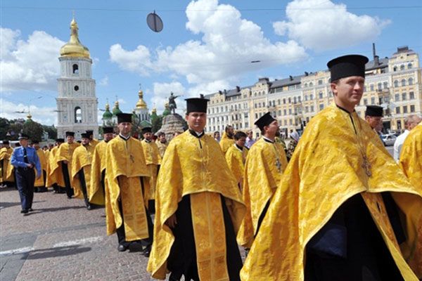 Патріарх Філарет. Святкування дня Хрещення Русі