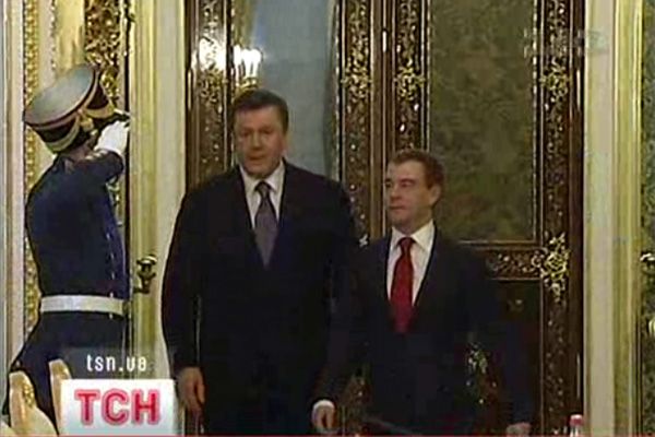 Янукович та Мєдвєдєв