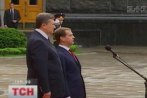 Мєдвєдєв та Янукович
