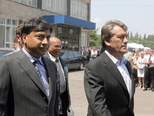 Ющенко і Міттал