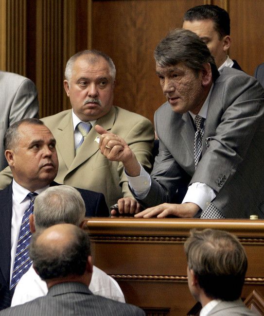 Віктор Ющенко з депутатами