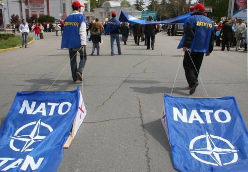 Акція проти вступу до НАТО