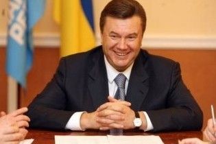 Янукович отмечает первую годовщину президентства