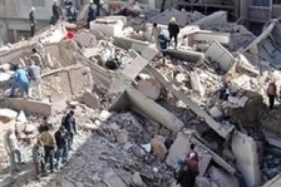 В Одессе обвалился дом (видео)