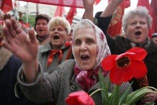 У Києві проходить першотравнева демонстрація