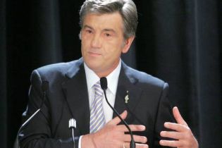 Ющенко посетил шахту