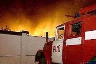 На військових складах РФ сталася пожежа