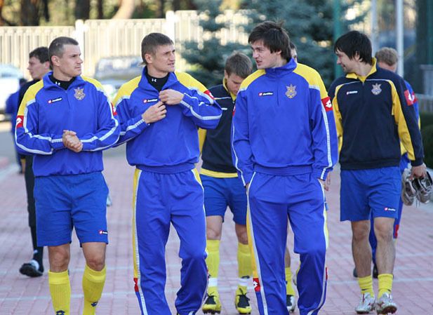 Збірна України на тренуванні