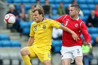 Сборная Украины одержала третью победу подряд при Маркевиче