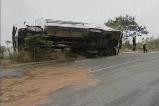 Накануне ЧМ по футболу в ЮАР разбился автобус с иностранцами