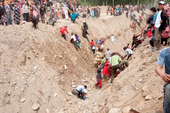 На кордоні Киргизії та Узбекистану_1