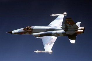 В Южной Корее разбился истребитель F-5