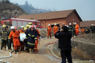 Унаслідок вибуху на шахті в Китаї загинули 46 людей
