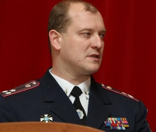 Командир підрозділу Беркут Володимир Александров