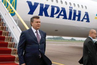 Янукович нарешті літає на новому літаку