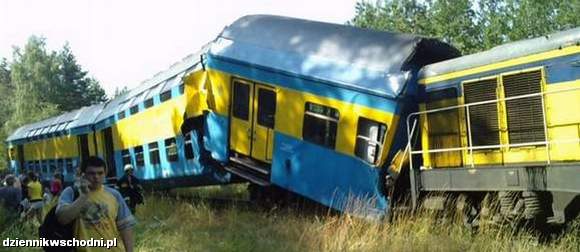 Залізнична аварія в Польщі