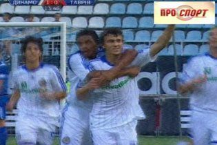 "Динамо" - "Таврия" - 1:0. Гол Еременко