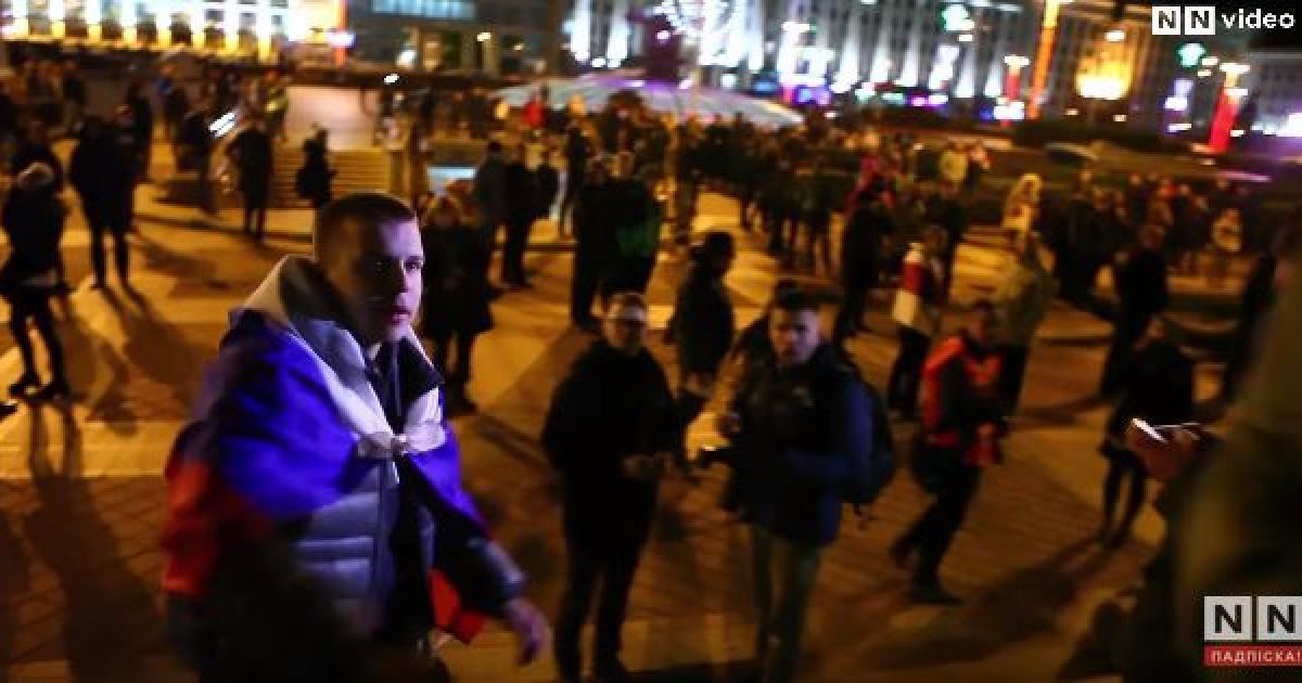 Провокатор бросался на людей