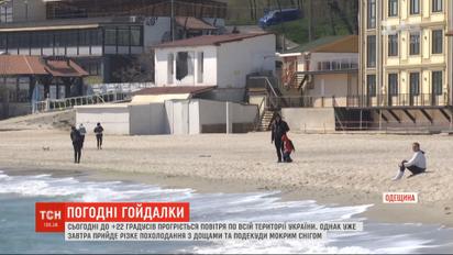 Погодні гойдалки: в Україну прийде різке похолодання з дощами та подекуди мокрим снігом