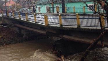 Затопленное Закарпатье / © Главное управление Национальной полиции в Закарпатской области