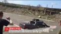 На Закарпатье внедорожник смыло в высокогорную реку