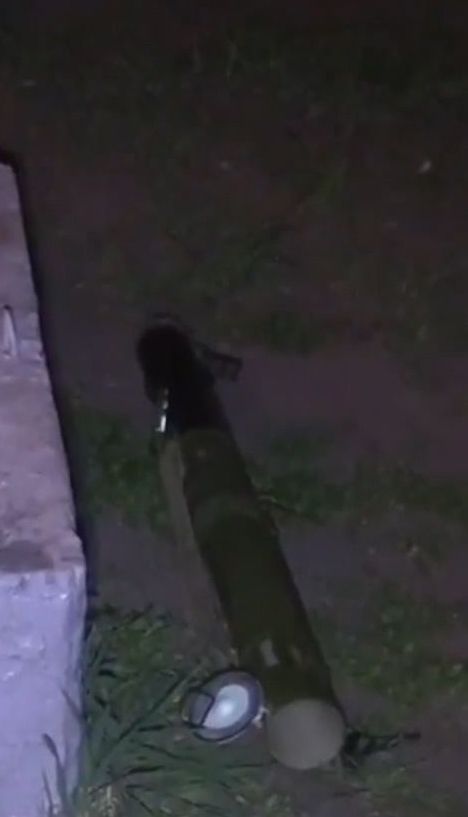 Постріл в офіс "Київміськбуду" вдалось зафільмувати відеореєстратору з авто
