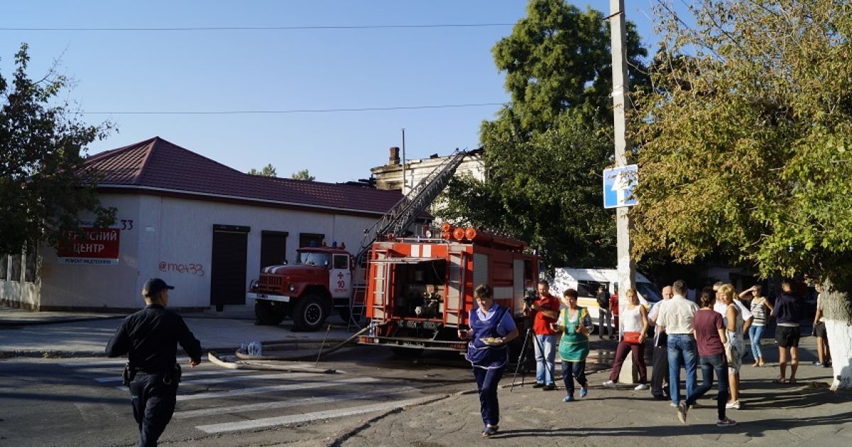 В Херсоне в результате пожара погибла мать с двумя детьми