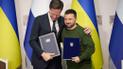 Президент Владимир Зеленский и премьер-министр Марк Рютте