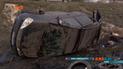 Авария с переброской в Киеве: обломками усеяло всю дорогу