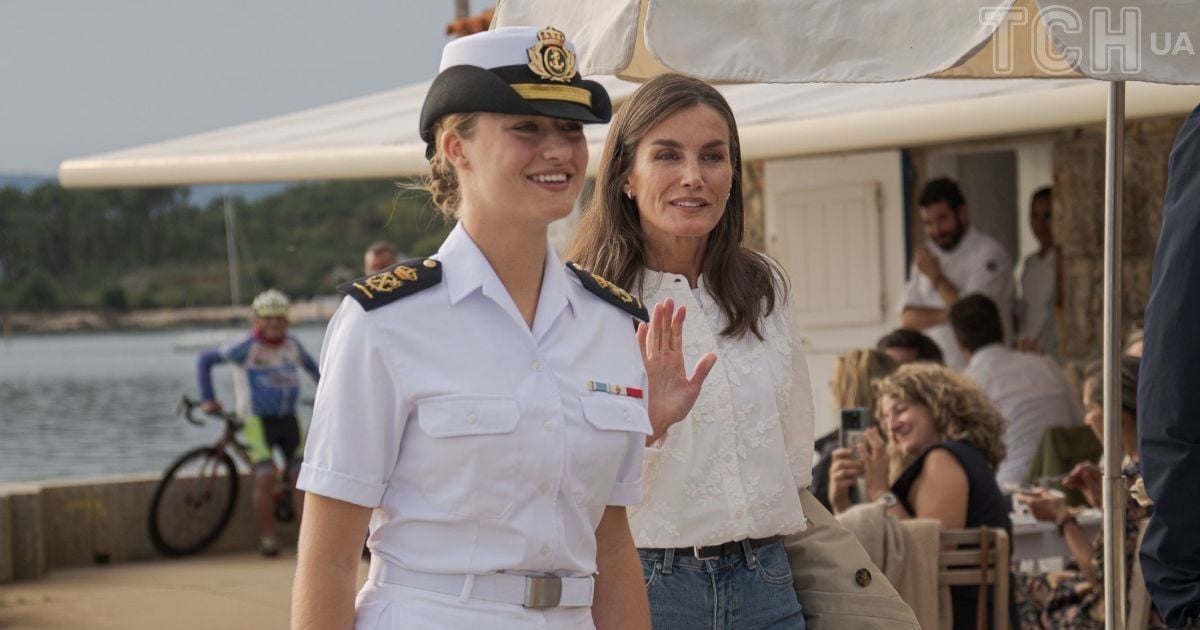 Принцеса Леонор та королева Летиція