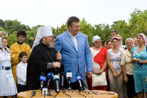 Янукович відсвяткував хрещення Русі у Севастополі_7
