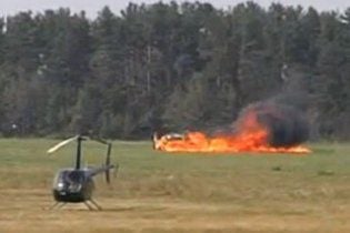 Під Мінськом розбився вертоліт з німецьким пілотом