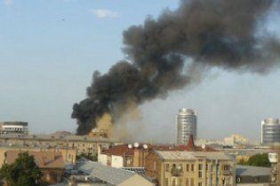 В центре Днепропетровска горел компьютерный клуб