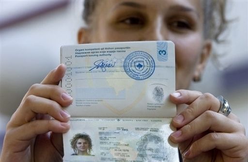 Закордонний паспорт Косова