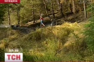 В Кевской области произошел пожар (видео)