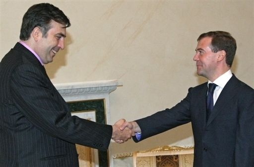 Саакашвілі - Мєдвєдєв