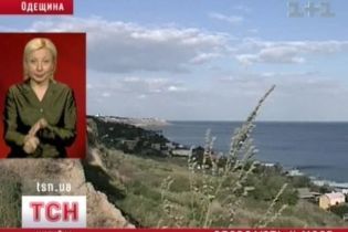 Одесса сползает в море (видео)