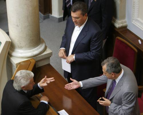 Янукович, Литвин, Колесников
