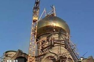 Вблизи Мукачева горела церковь (видео)