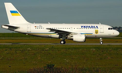 літак Ющенка