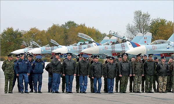 Російська авіабаза в Канті